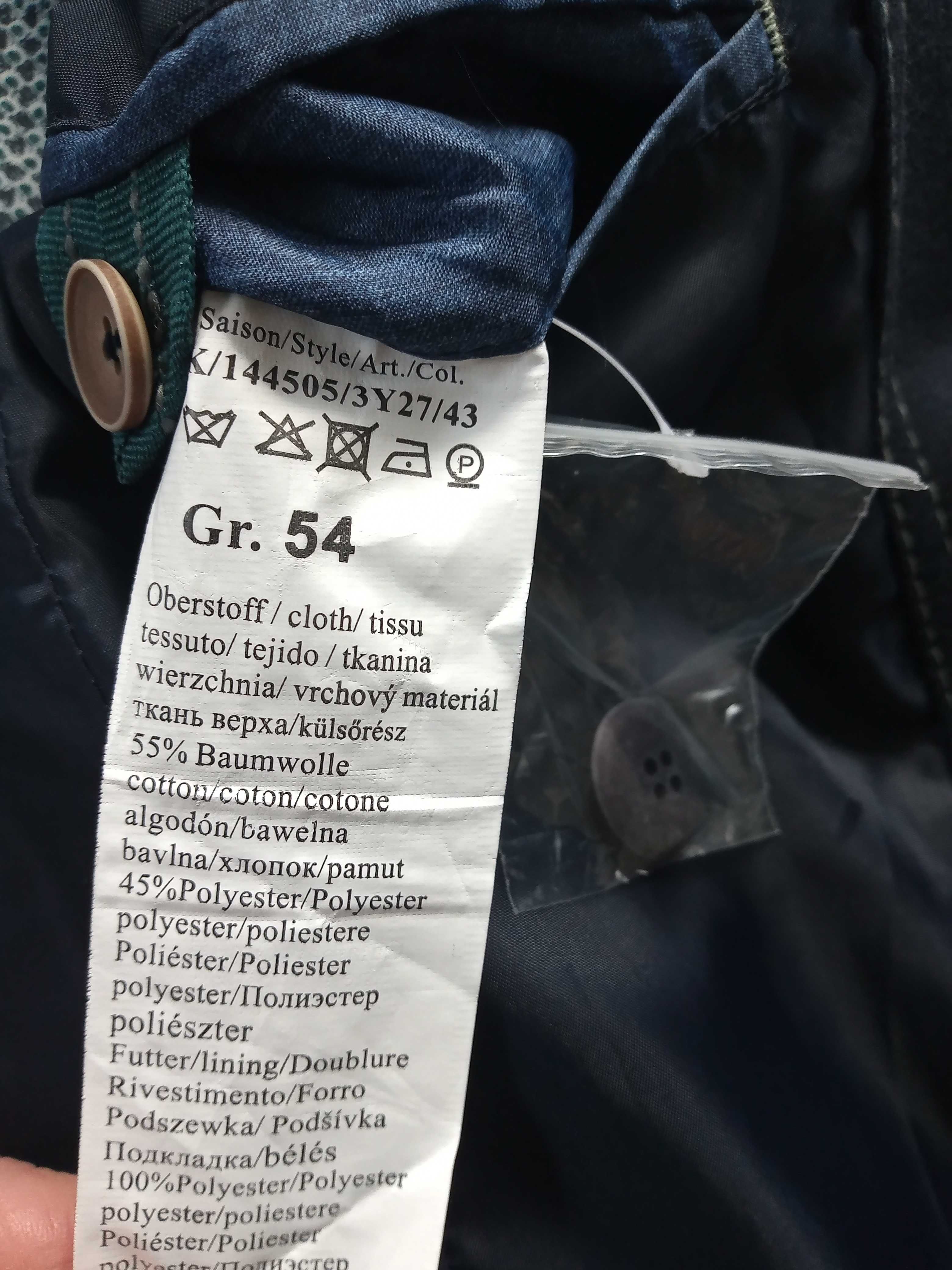 CALAMAR męska lekka marynarka casual 54