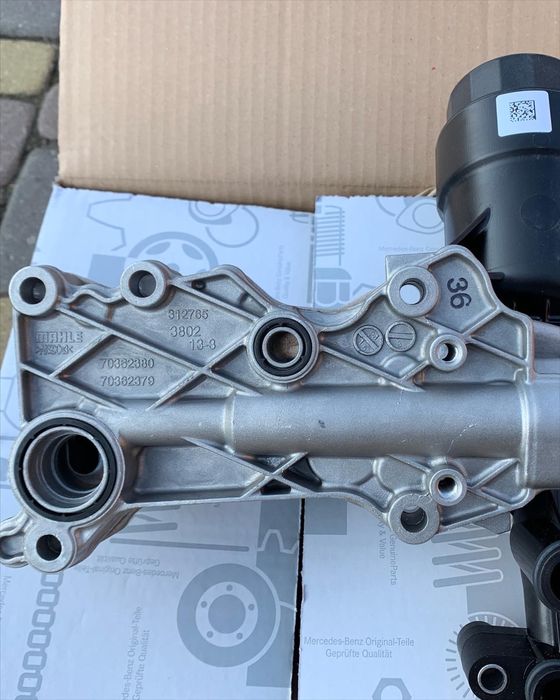 Теплообмінник ОМ651 2.2 радіатор масляний Sprinter W906 W907 спрінтер