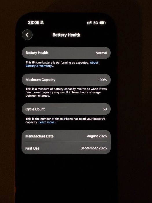Iphone 17 / 1TB - novo basicamente