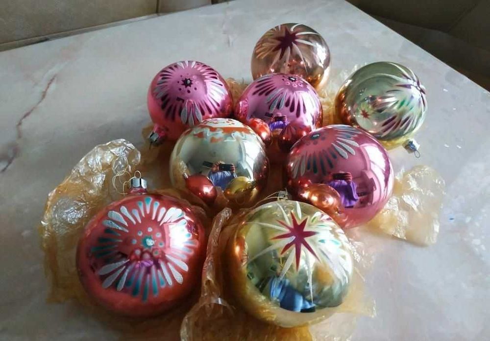 Игрушки елочные,родом из СССР