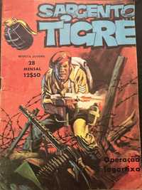 Livros Banda Desenhada “Sargento Tigre”