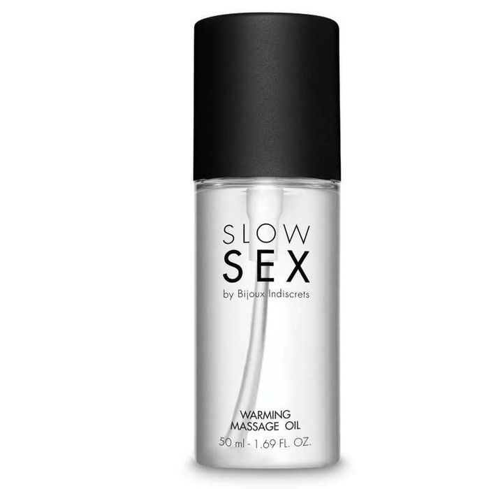 BIJOUX SLOW SEX WARMING MASSAGE OIL 50 ML