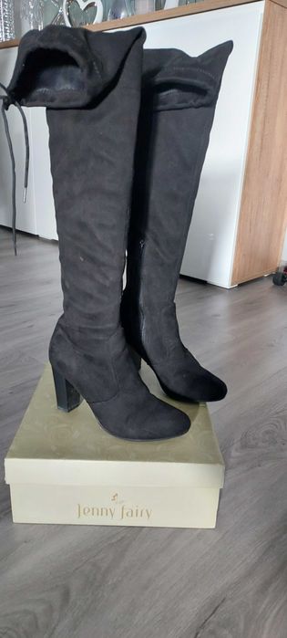 Okazja!Buty ,koty za kolana roz.27