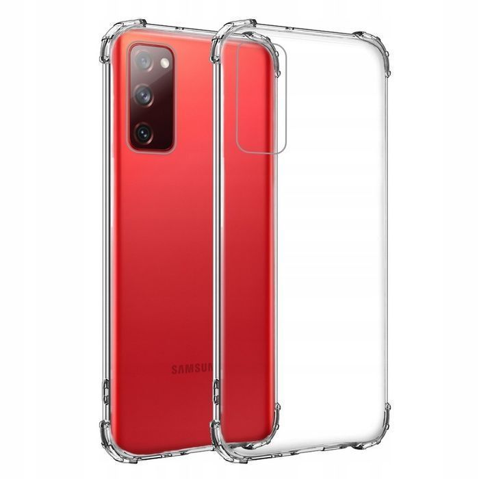 Etui do Galaxy S20 FE 5G AntiShock wzmocnione narożniki przezroczyste