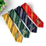 Gravatas Harry Potter - Gryffindor, Slytherin, Hufflepuff e Ravenclaw