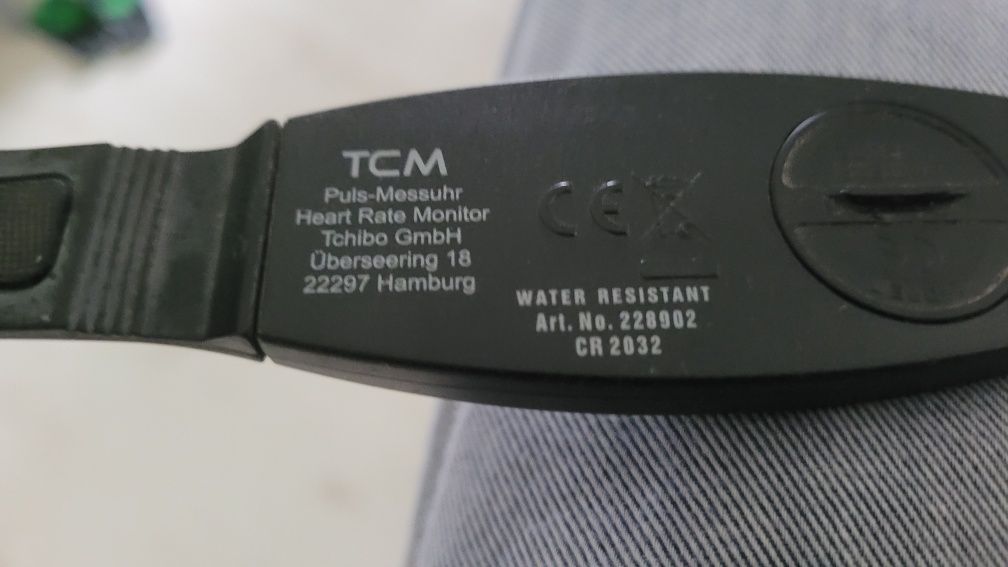 czujnik napiersiowy do pulsometru opaska TCM