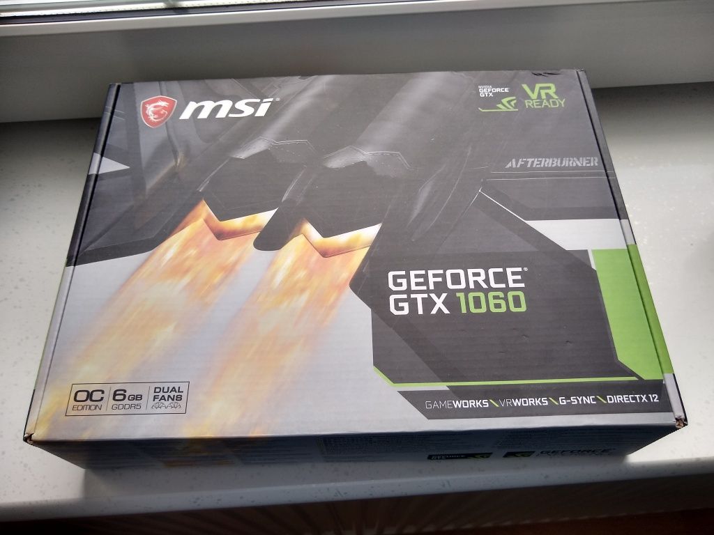Karta graficzna GPU MSI GeForce GTX 1060 6GB OCV1, złe HDMI