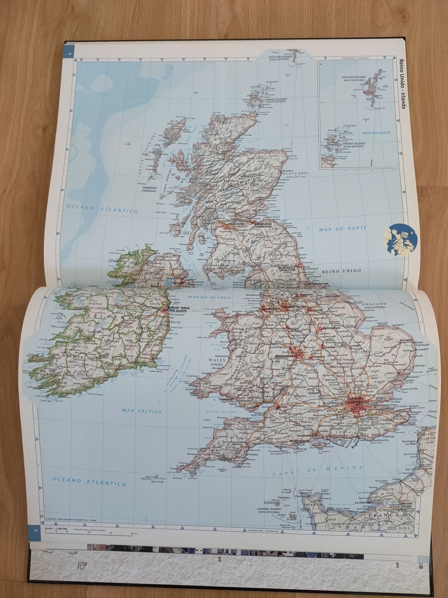 Atlas do Mundo, National Geographic, 10 volumes