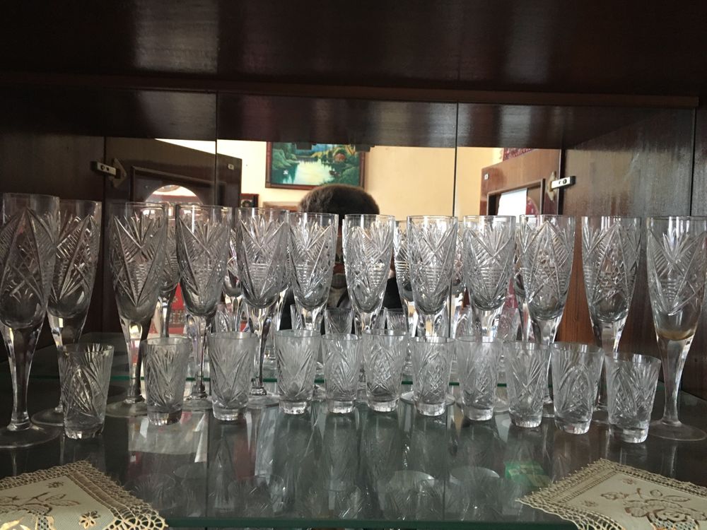 Продам хрустальные рюмки, стопки
