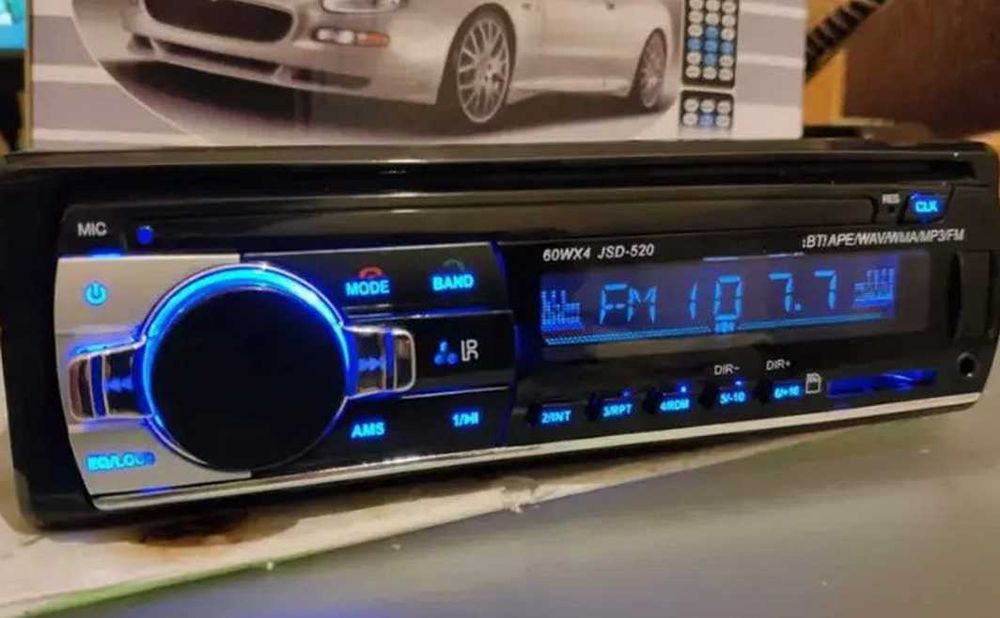 Автомагнітола JSD-520BT з Bluetooth та USB чистий звук