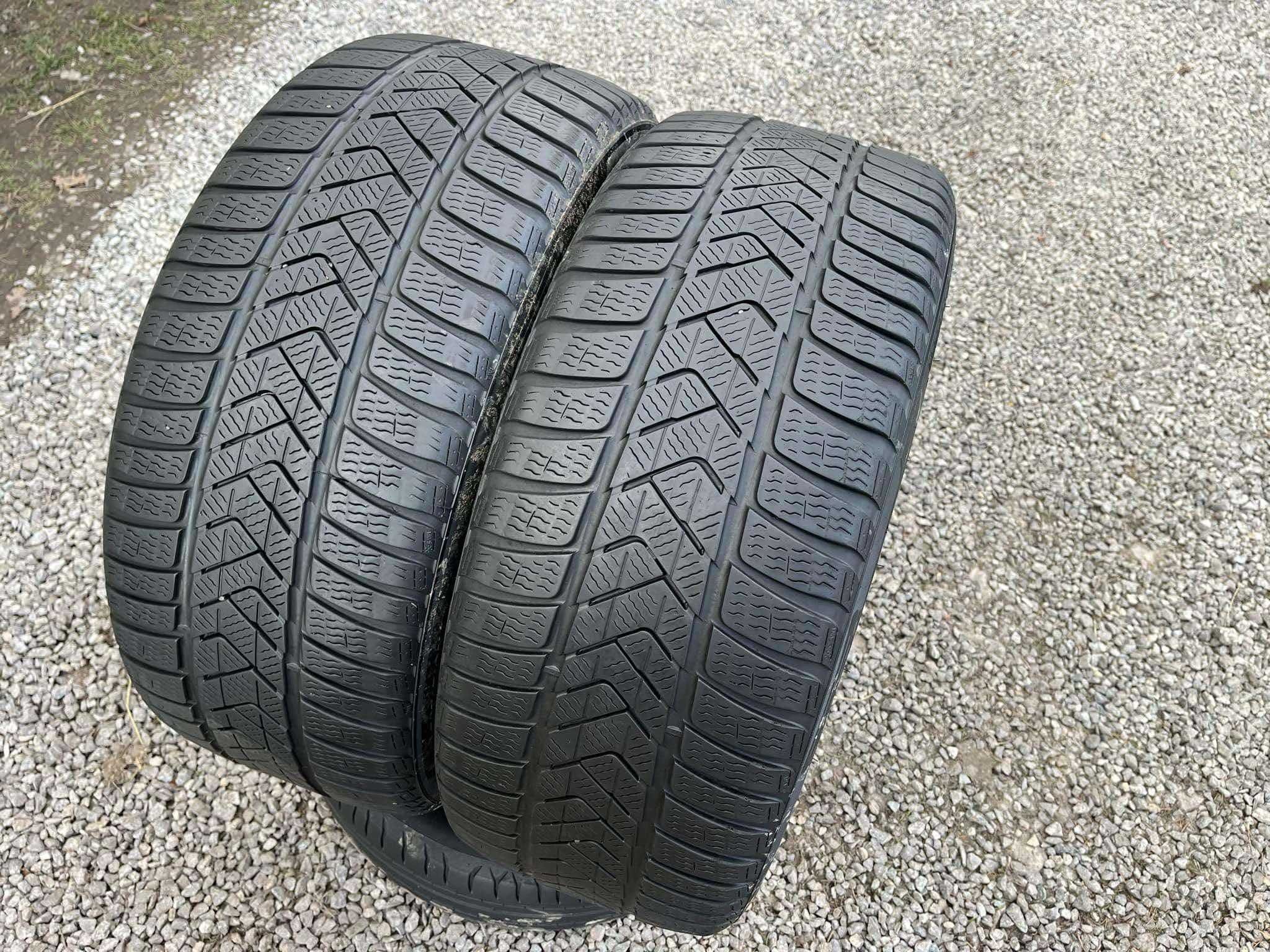 Opony 235/45R18 PIrelli Sottozero Winter Zima 2sztuki 5,83mm bieżnika