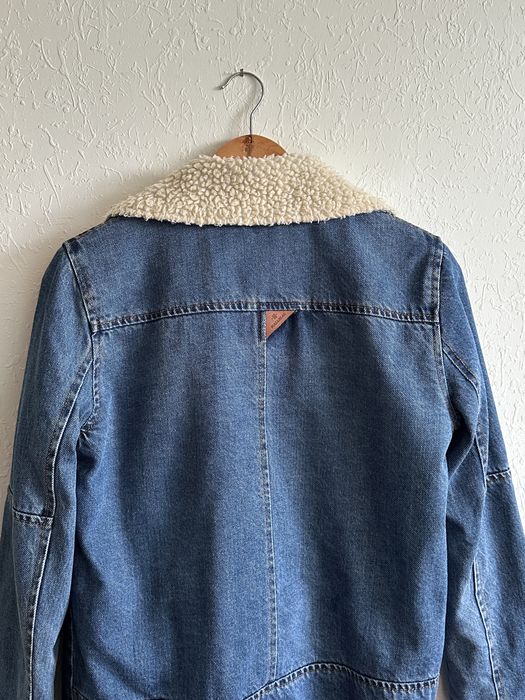 Утеплена джинсова куртка Pull&Bear
