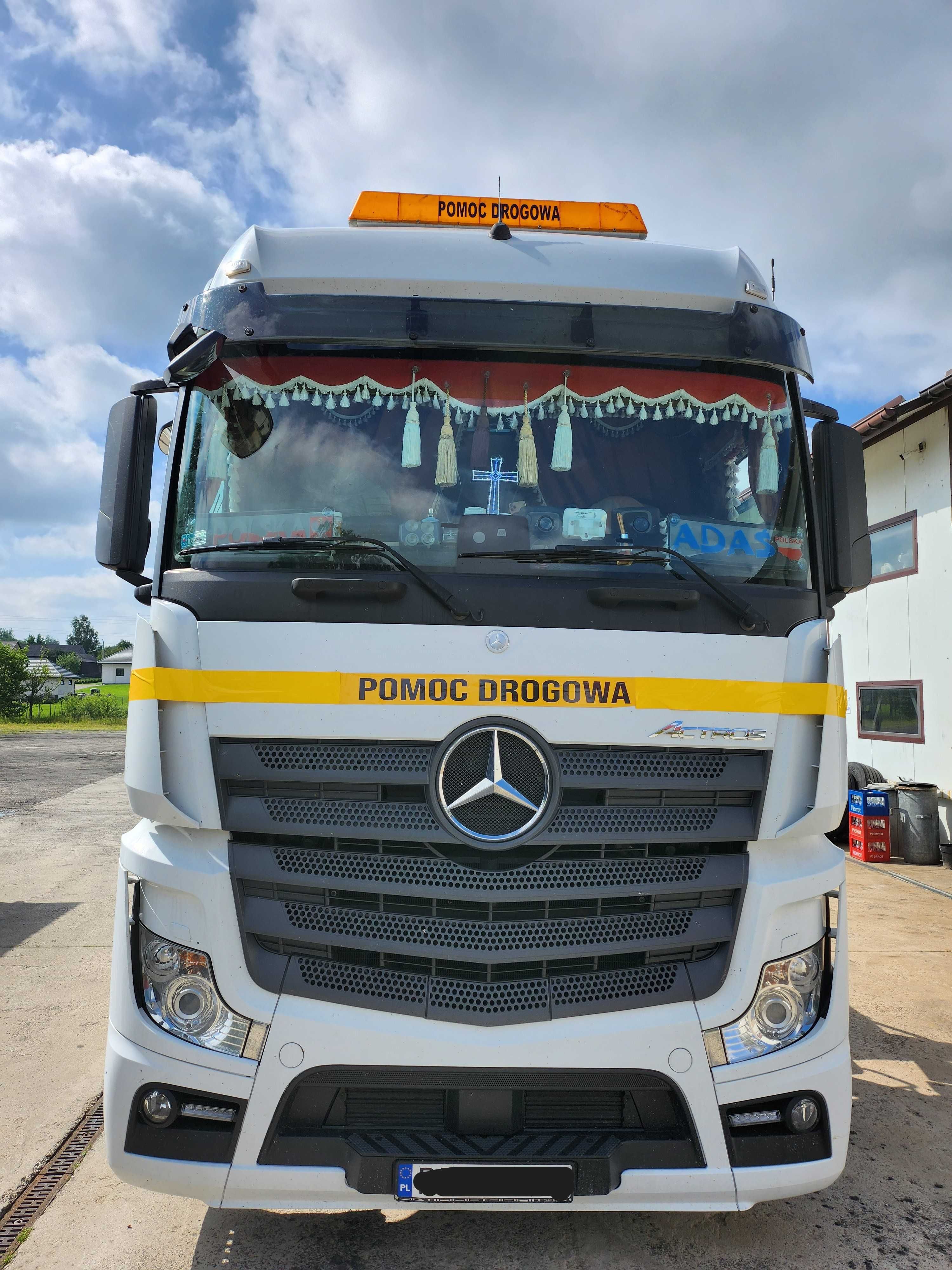 SCANIA pomoc drogowa