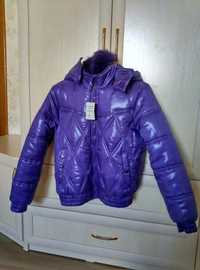Новая осенне-зимняя куртка, курточка на девочку роста 164 и ОГ 84 см.