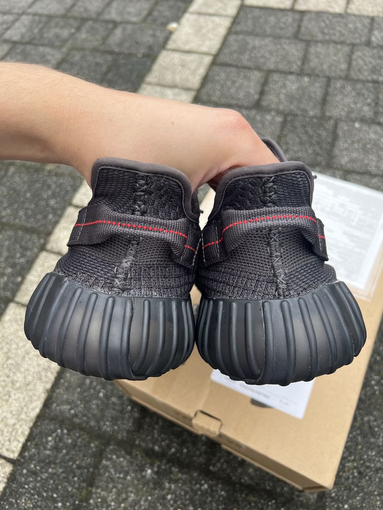 Adidas Yeezy Boost 350 V2 Black Static Non Reflective czarne 46
