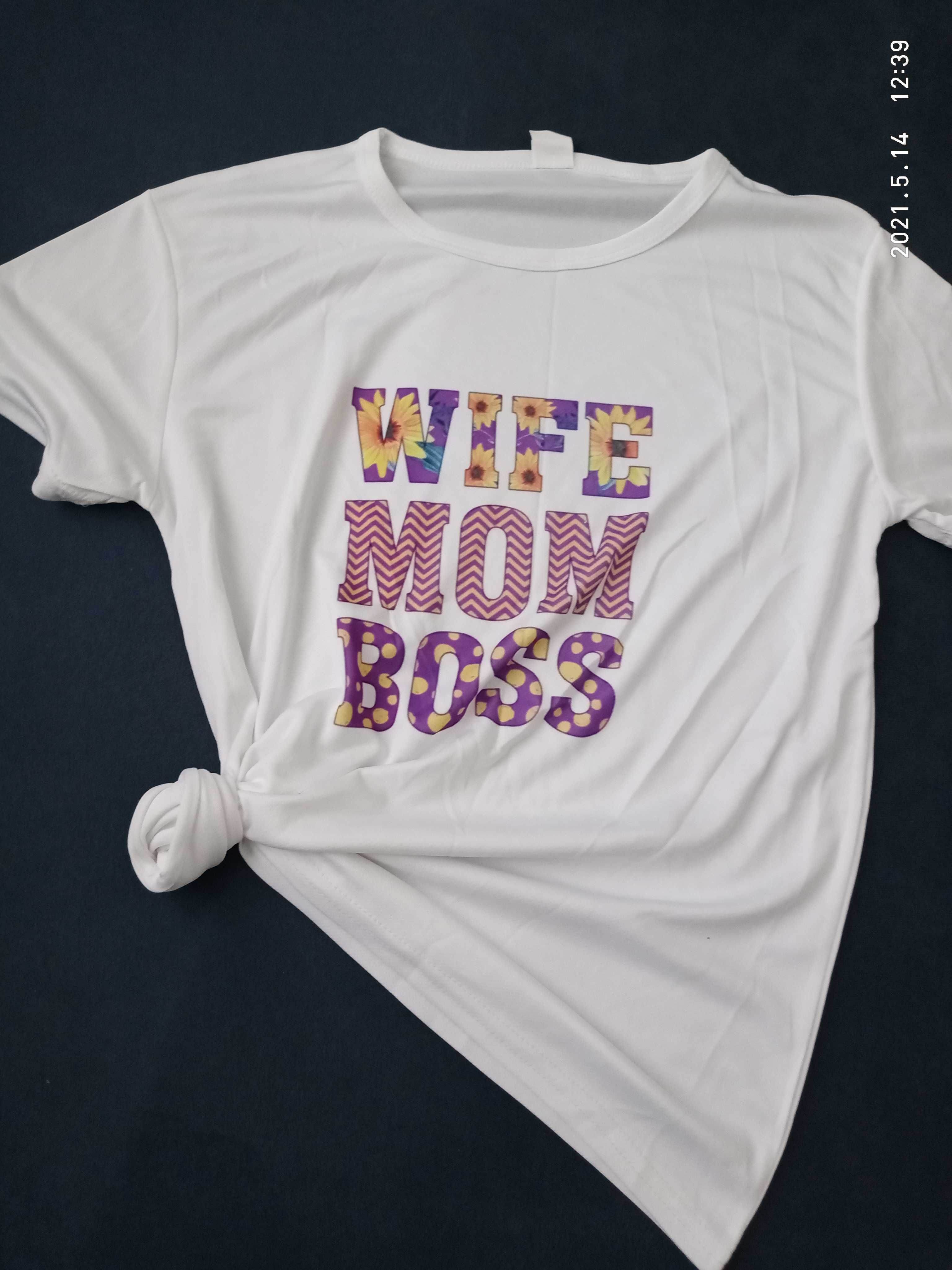 Koszulka t-shirt na Dzień Matki L XL