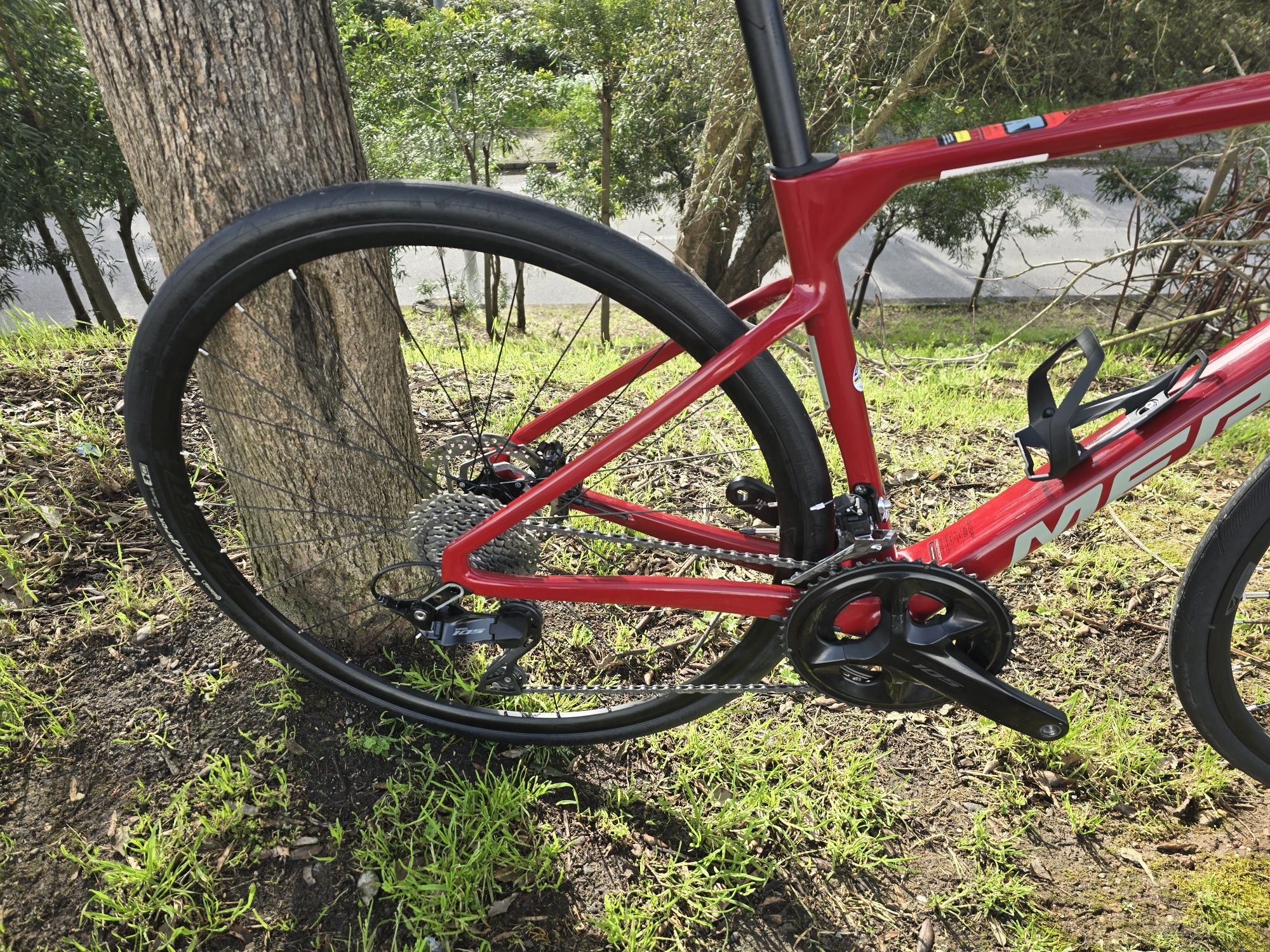 Merida de carbono de disco de servico 12x2v