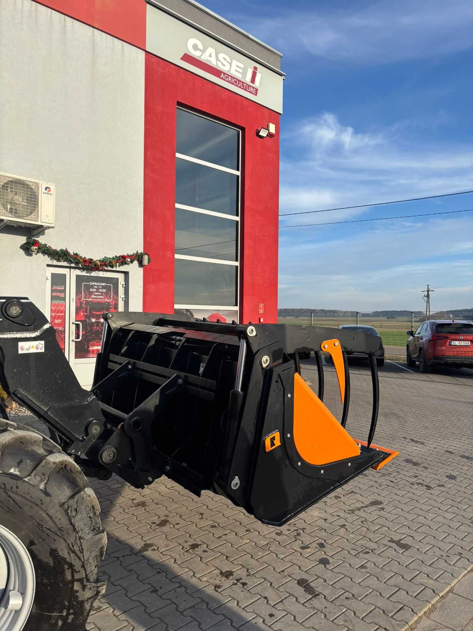 Łyżko krokodyl Quicke XL 2,5m mocowanie Manitou