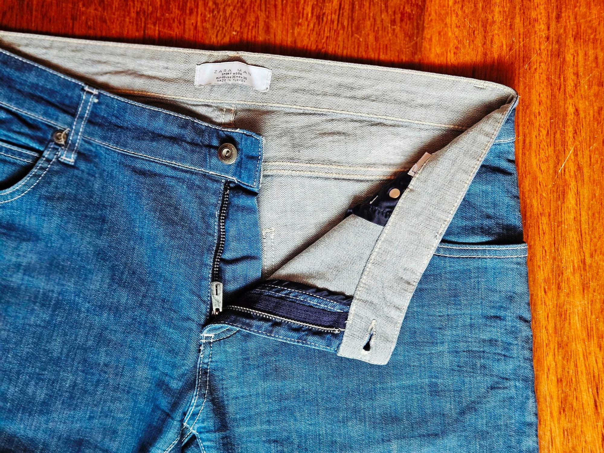 Spodnie jeansowe marki Zara Man rozmiar 46