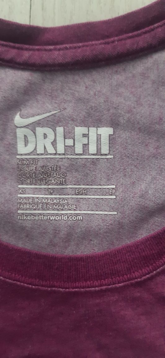 Koszulka treningowa Nike XS  DRI-FIT slim fit damska,.