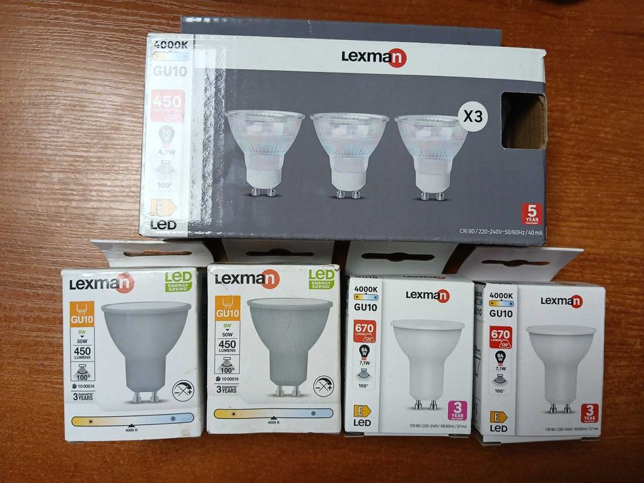 żarówki led różne rodzaje