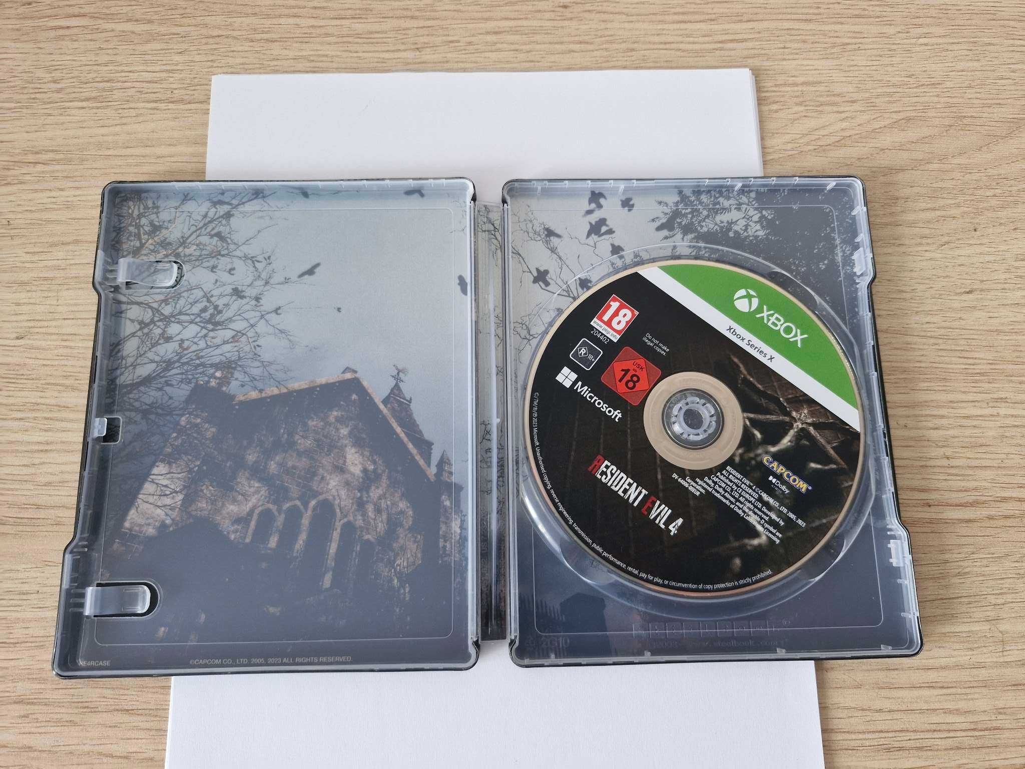 Gra Resident Evil 4 Xbox X Steelbook Editon
