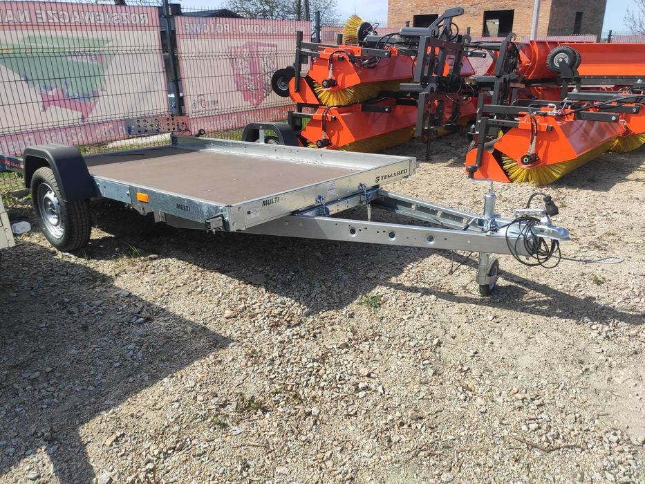Burty stalowe wys. 10 cm, 295x163 cm - Temared Multitransporter 3016