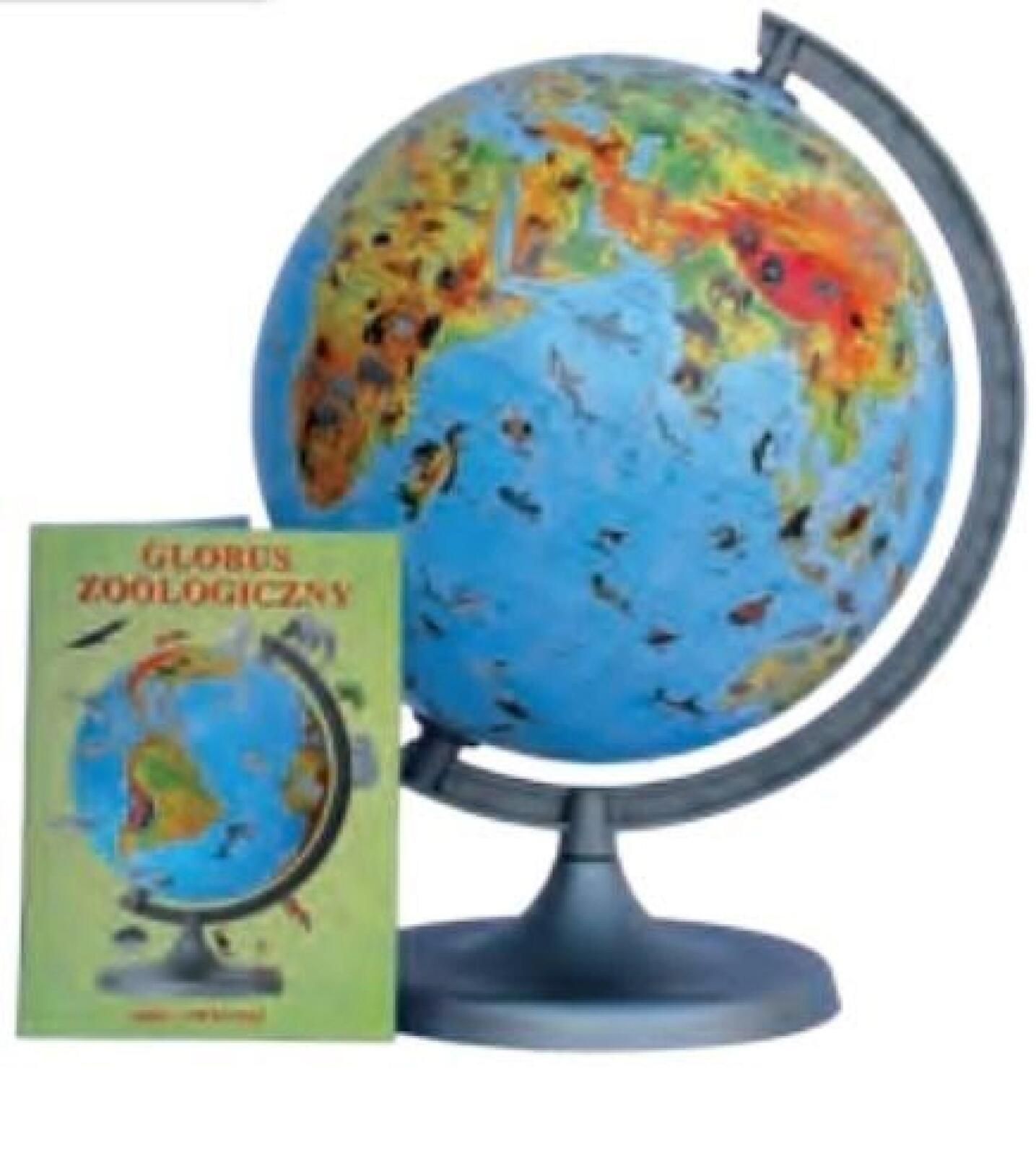 Globus zoologiczny w kartonie 22 cm Zachem pudełko,227x220x220 mm