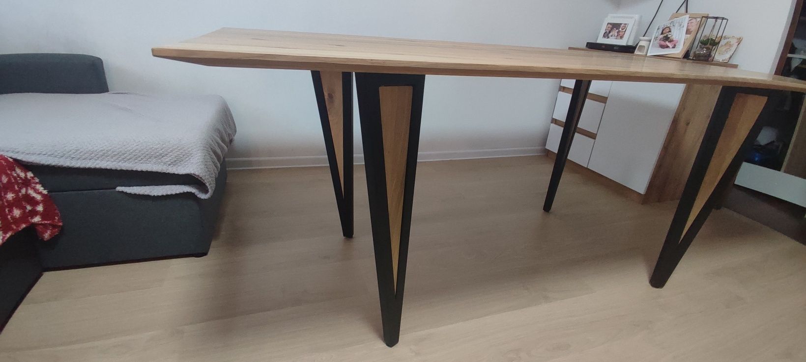 Stół dębowy jadalniany loft 100x180cm Okazja!!!