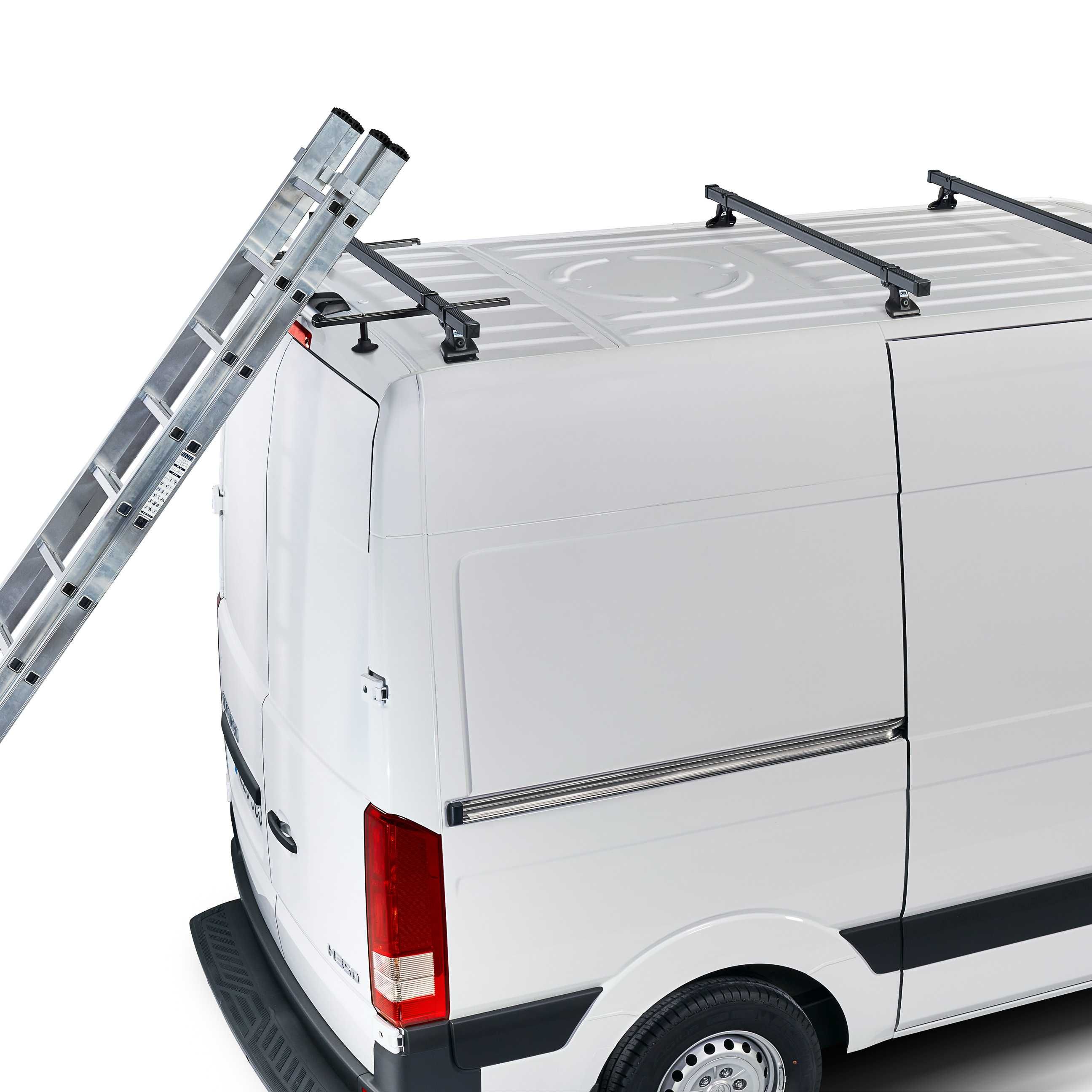 Bagażnik dachowy belki zestaw z rolką stal Iveco Daily