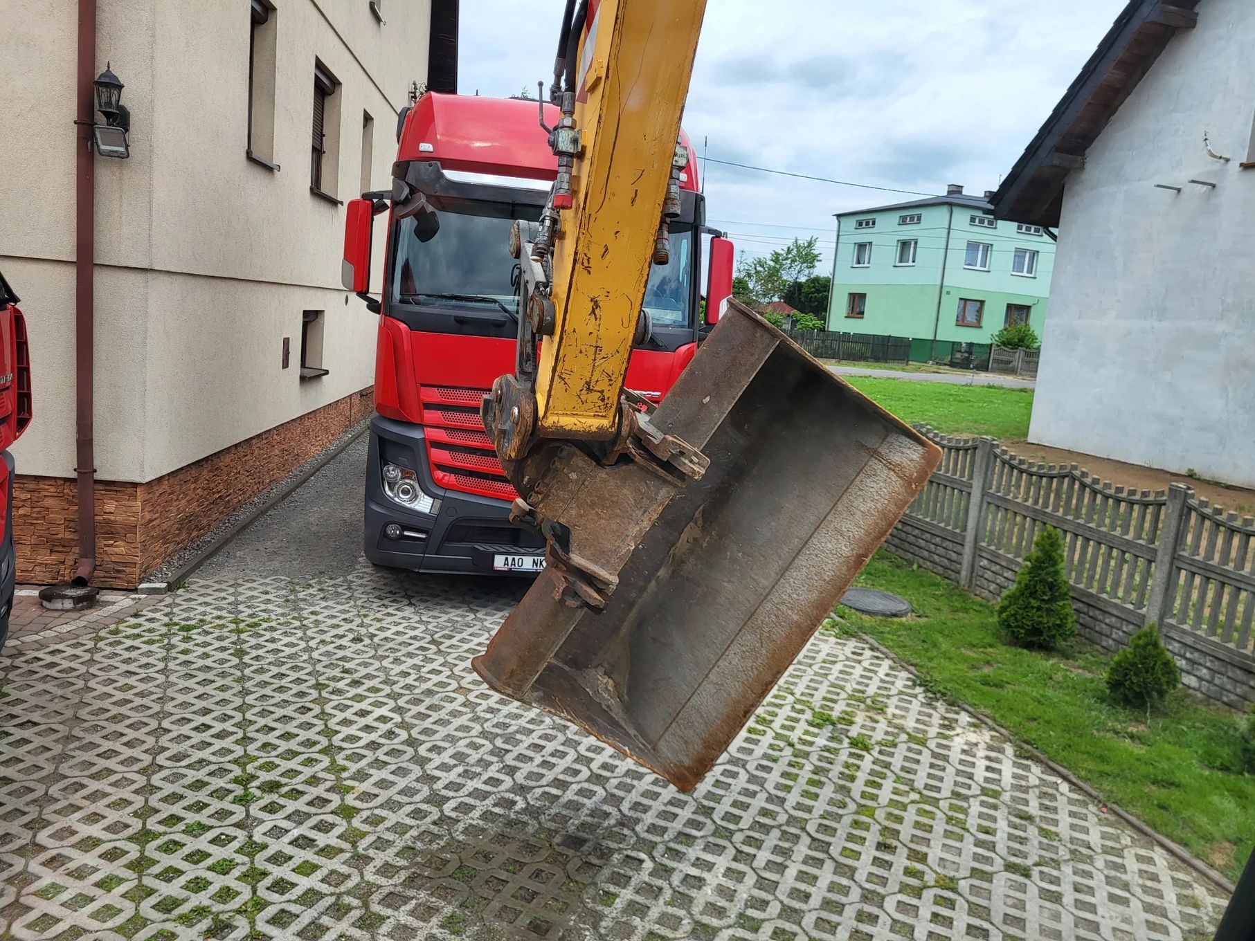 Liebherr A900C  Centralne smarowanie, nowe opony