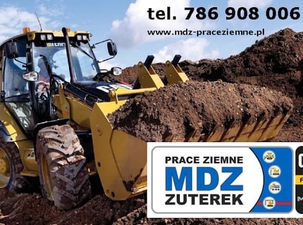 Niechorze Rewal Pogorzelica Pobierowo Wynajem Koparek MDZ Prace ziemne