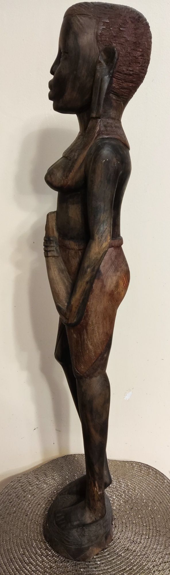 Rzeźba figurka rękodzieło afrykanka
