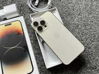 iPhone 14 Pro Max 1024GB 1TB GOLD ZŁOTY Rose Bat100% Gwarancja+ SZKŁO