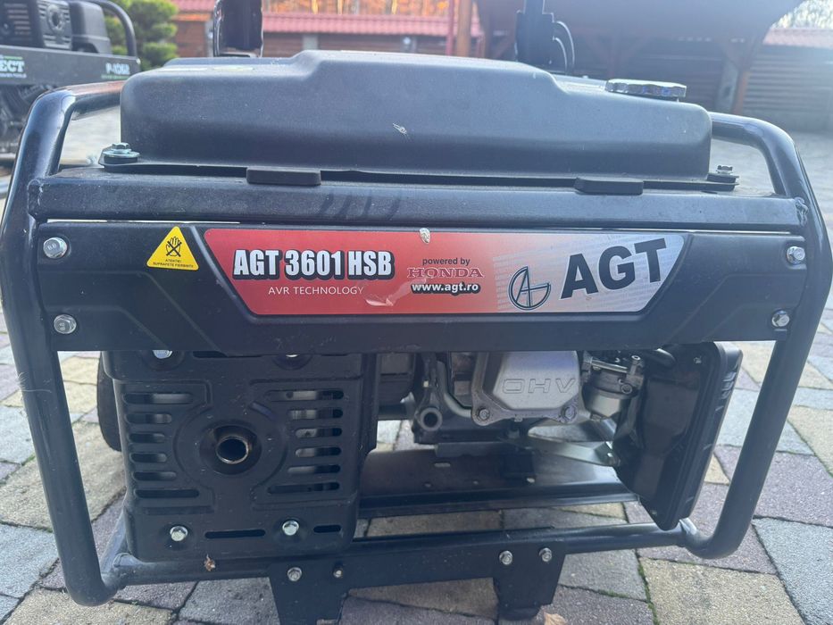 Бензиновий генератор AGT 3601 HSB