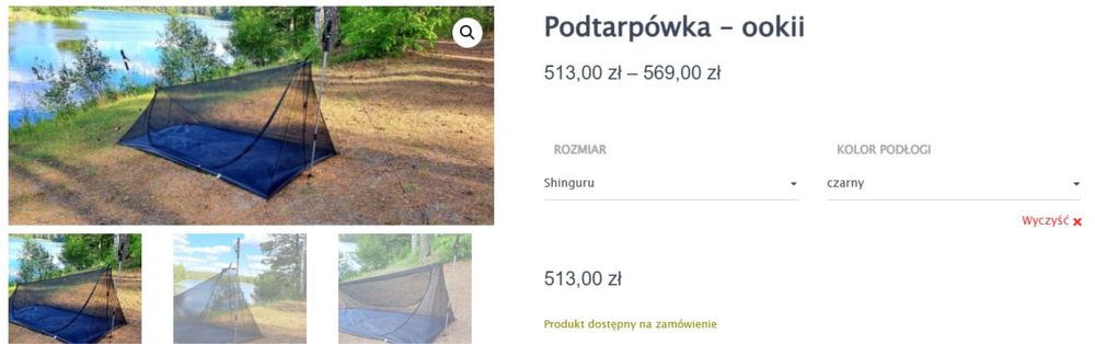 Podtarpówka norka jednoosobowa Wydra13