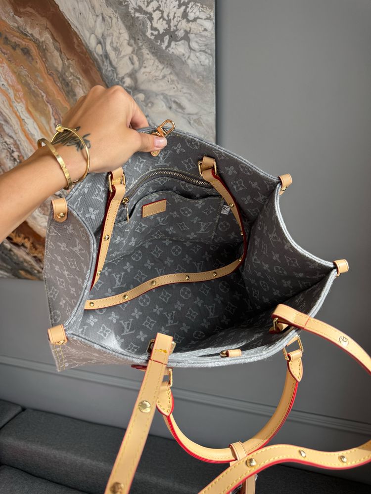 Сумка LV Louis Vuitton OnTheGo PM in Monogram Denim