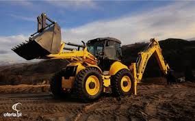 Usługi. Roboty ziemne.  Koparko ladowarka. wywrotka hds. koparka kolow