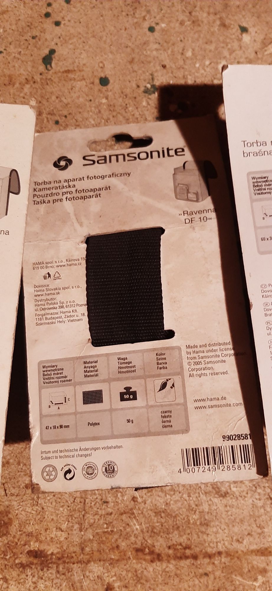 Etui pokrowiec futerał na aparat samsonite
