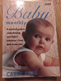 Livro Baby Monthly de Carol Pope