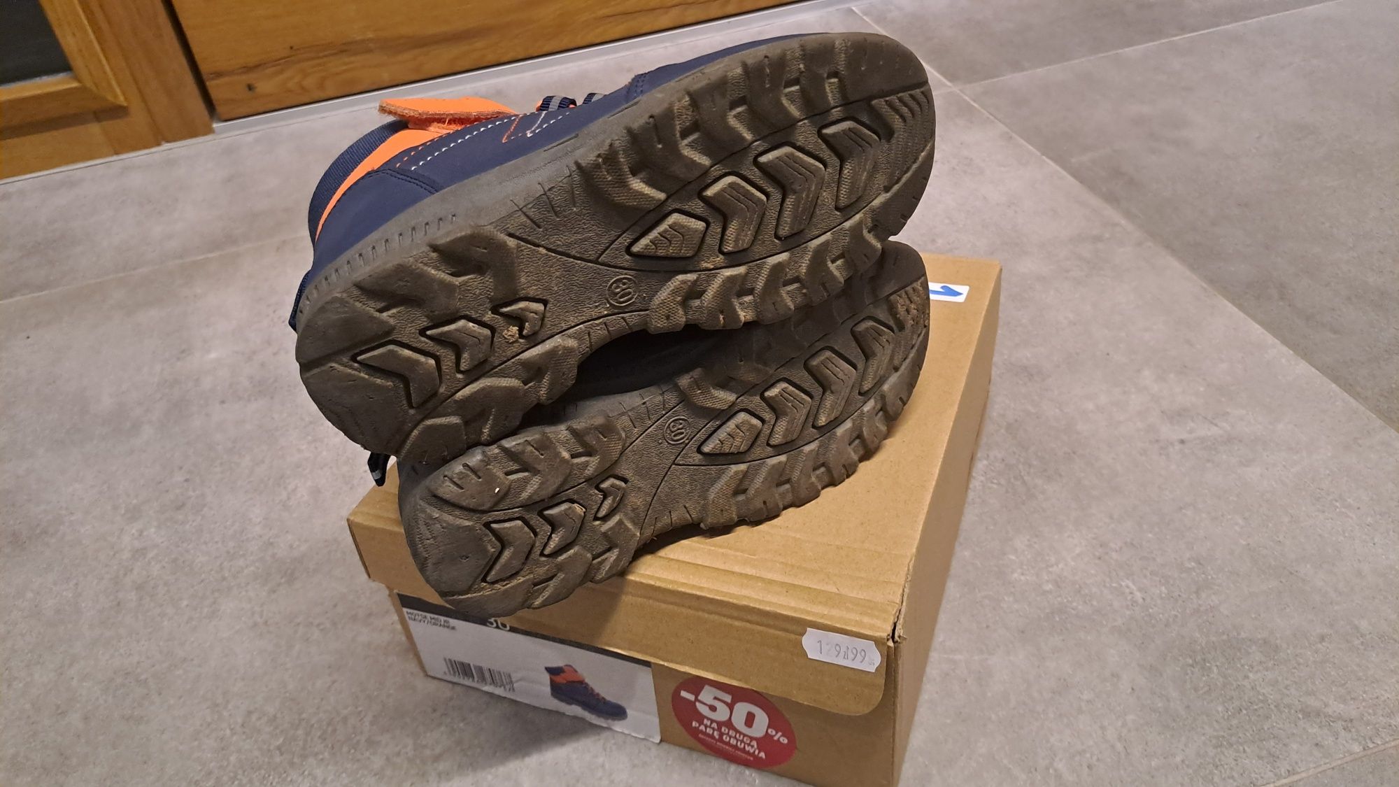 Motse mid jr buty trekkingowe martes 30 granatowe
