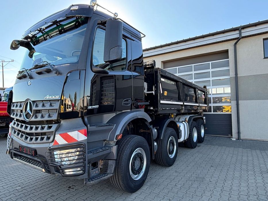 Mercedes-Benz AROCS 3251 8x4 Hydroburta Meiller Kiper (3248, 3243, 3245, 3246)  AROCS 8x4 wywrotka, hydraulika , hydroburta 3 stronny kiper