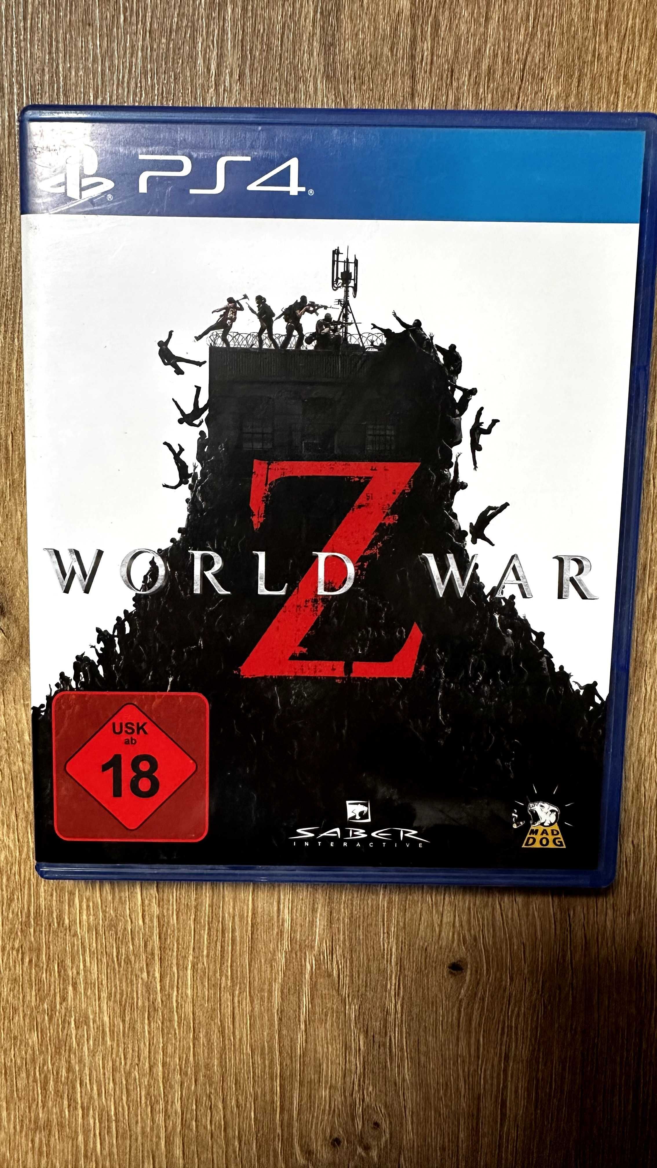 World War Z PS4 (ENG wersja, stan BDB)