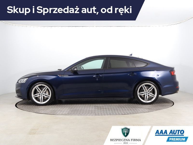 Audi A5 45 TFSI S-Line , Salon Polska, Serwis ASO, Automat, VAT 23%, Skóra,