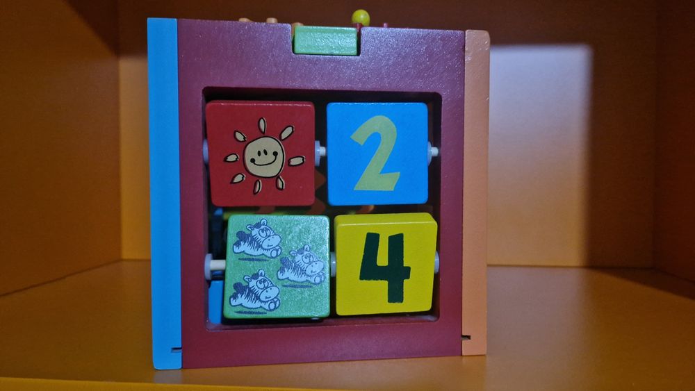 Сортер куб дерев'янний, бізі куб