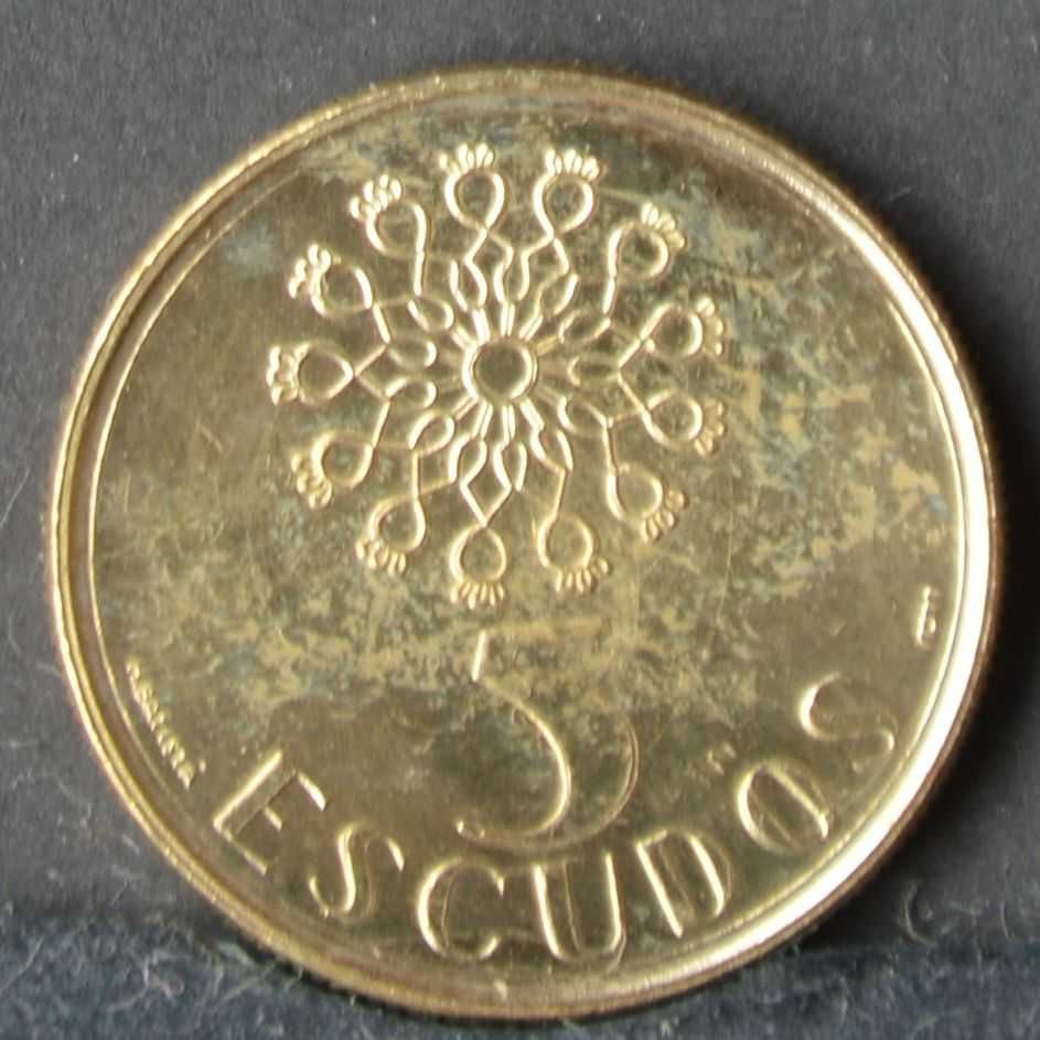 Portugal 5 escudos 1991 - olx X10238