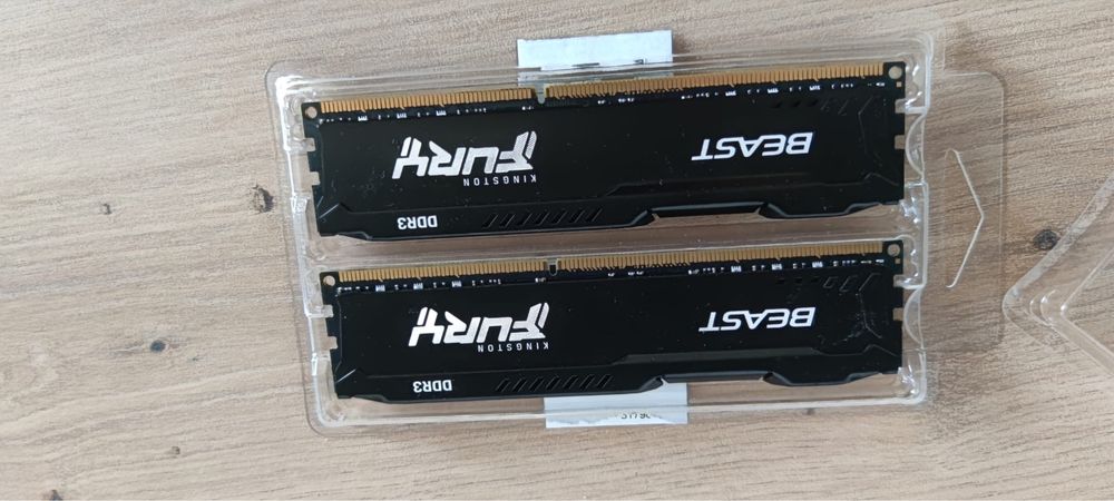 Pamięć RAM DDR3 Kingston FURY Beast Black 16GB