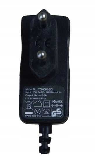 Zasilacz TP-LINK 9V 0,6A WTYK 5,5x2,1 mm