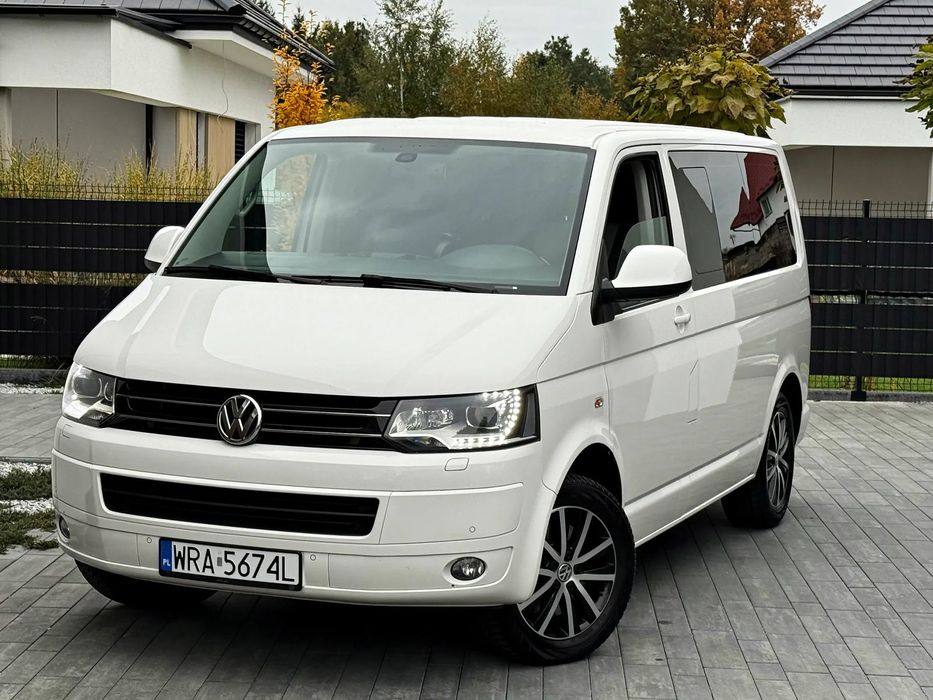 Volkswagen Multivan 2.0 TDi 140KM Bi Xenon Ledy Navigacja El.Drzwi Tempomat Zarejestrowany