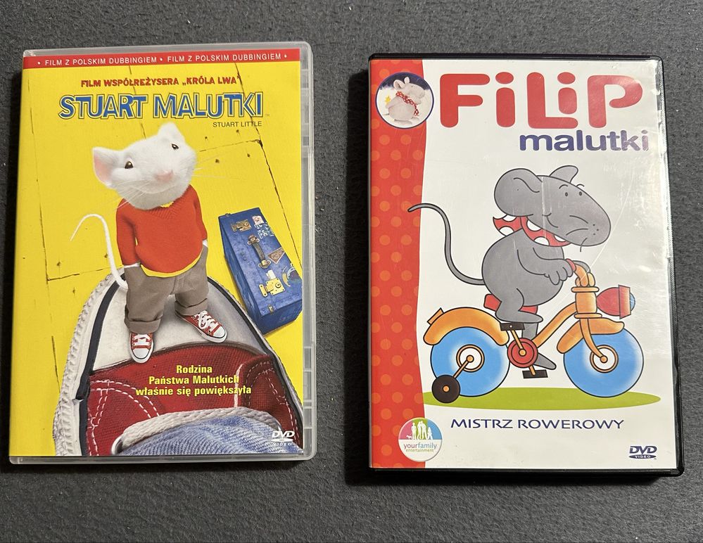 Bajki na dvd stuart malutki i filip malutki